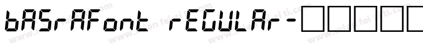 BASRAfont Regular字体转换